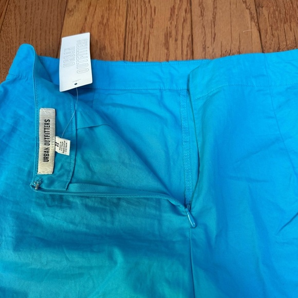 NWT Urban Outfitters Skort Electric Blue 100% Cotton Size Medium - Picture 9 of 9